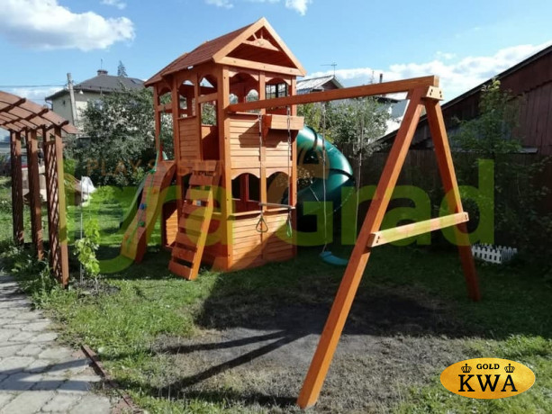 Детская площадка IgraGrad "Клубный домик 2 с трубой"