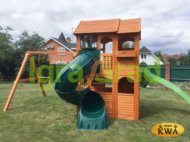 Детская площадка IgraGrad "Клубный домик 2 с трубой"