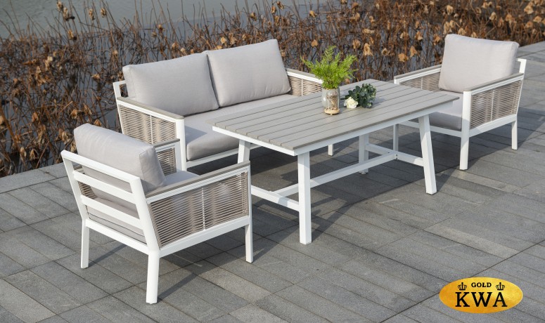 "Сан Ремо" кресло плетеное из роупа садовое