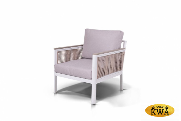 "Сан Ремо" кресло плетеное из роупа садовое