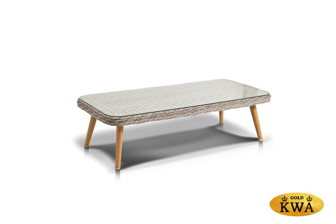 "Прованс" столик журнальный из ротанга, цвет бежевый