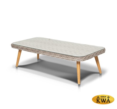 "Прованс" столик журнальный из ротанга, цвет бежевый