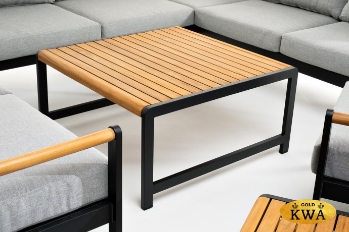 Лаунж зона из алюминия MAYA M темно-серый графит  Joygarden