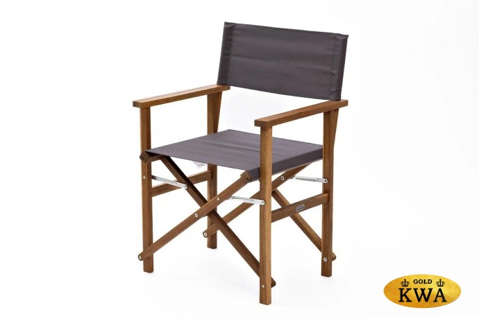 Стул из акации DIRECTOR темно-серый Joygarden