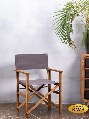 Стул из акации DIRECTOR темно-серый Joygarden