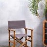 Стул из акации DIRECTOR темно-серый Joygarden