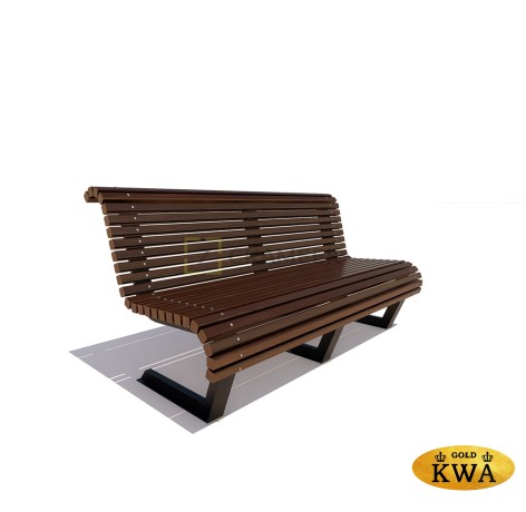 Скамейка «Уфа» (3,0 м ангарская сосна)