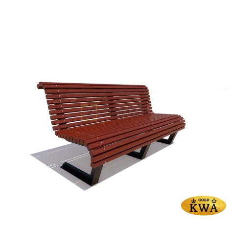 Скамейка «Уфа» (3,0 м ангарская сосна)