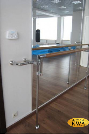 Балетный станок однорядный пол-стена (цена за 1 п.м.)