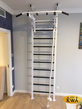 Стенка враспор ПРОФ ShvedStenki PR 1 распор 6 точек - СТ-канат-кольца деревянные (2.56 - 3.20 м)