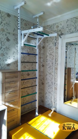 Стенка враспор ПРОФ ShvedStenki PR 1 распор 6 точек - СТ-канат-кольца деревянные (2.56 - 3.20 м)