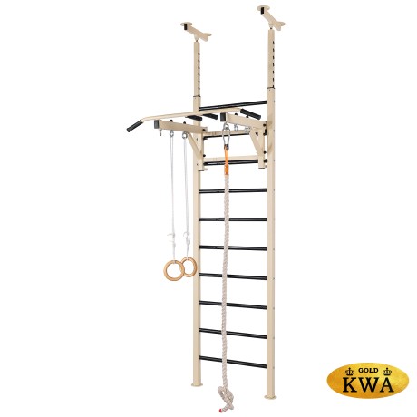 Стенка враспор ПРОФ ShvedStenki PR 1 распор 6 точек - СТ-канат-кольца деревянные (2.56 - 3.20 м)