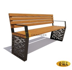 Скамейка парковая «Дрезден» (2,5 м ангарская сосна,40х60)