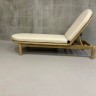 Шезлонг-лежак деревянный с матрасом (не для HoReCa)