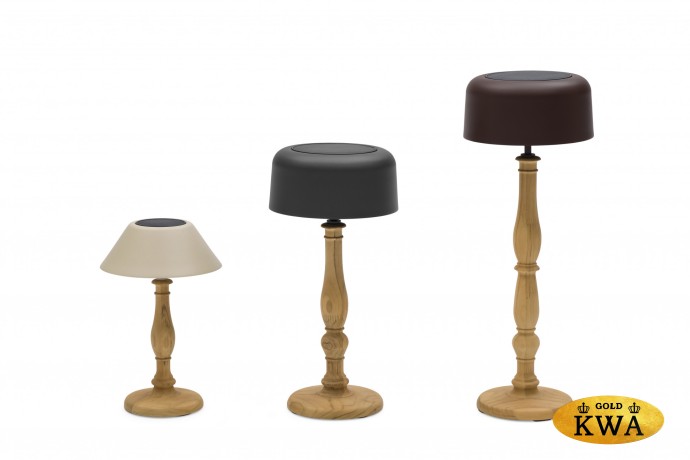 Kiruna (Classic Teak L) Светильник бежевый, алюминий/тик