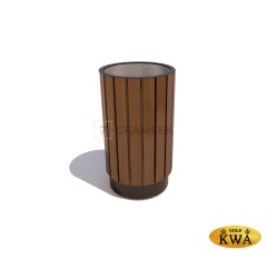 Урна «Эстель» круглая (лиственница)