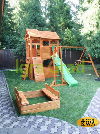 Детская площадка IgraGrad "Клубный домик 2 с трубой и рукоходом"