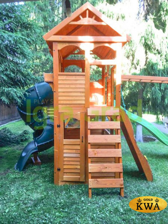 Детская площадка IgraGrad "Клубный домик 2 с трубой и рукоходом"