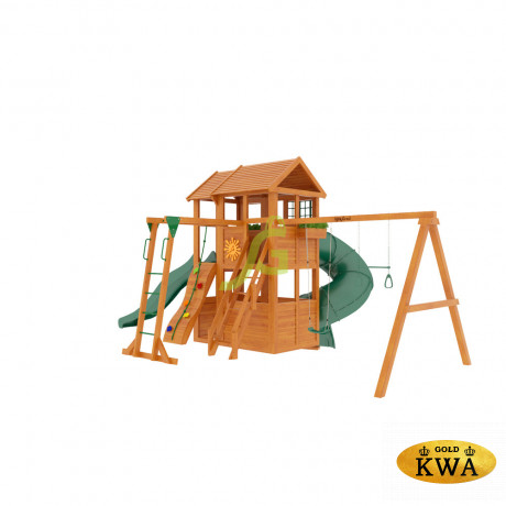 Детская площадка IgraGrad "Клубный домик 2 с трубой и рукоходом"