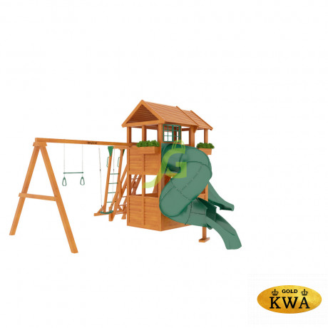 Детская площадка IgraGrad "Клубный домик 2 с трубой и рукоходом"