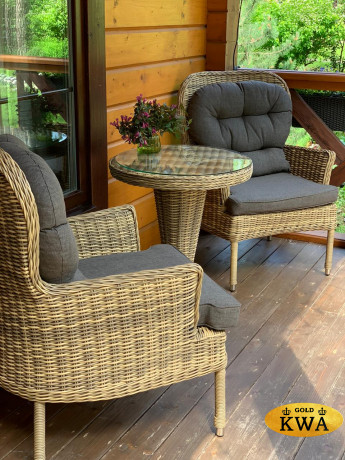 "Алиса" кресло плетеное