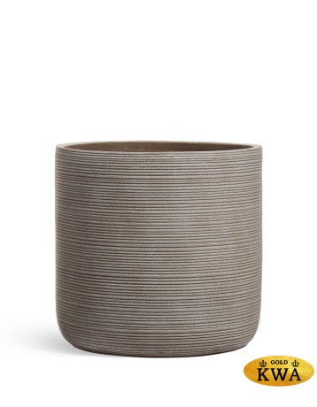 Кашпо TREEZ ERGO TreeLine Цилиндр Капучино в-41, д-42 см