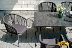 &quot;Милан&quot; обеденная группа на 6 персон, цвет темный