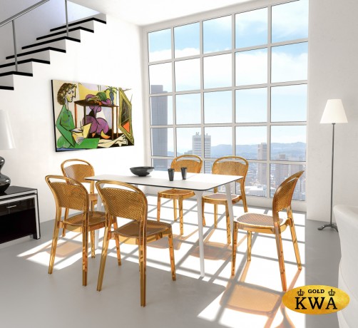 Стул прозрачный