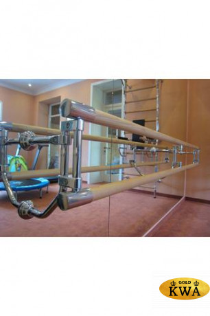 Балетный станок двухрядный пристенный (цена за 1 п.м.)