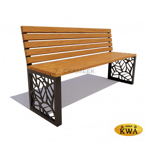 Скамейка «Севастополь» без подлокотников (2,5 м анагарская сосна,30х60)