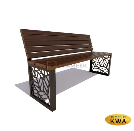 Скамейка «Севастополь» без подлокотников (2,5 м анагарская сосна,30х60)