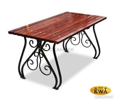 Стол садовый «Вена» (1,8 м ангарская сосна)