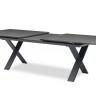 Timra-Andy 240+6N2R Комплект обеденной мебели антрацит/серый, алюминий/спеченный камень/тик