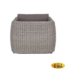 &quot;Кальяри&quot; кресло из искусственного ротанга (гиацинт), цвет серый