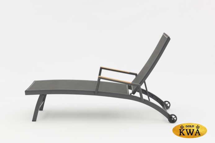 Andy Лежак антрацит, алюминий