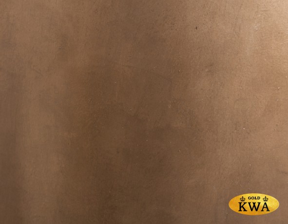 Кашпо TREEZ Effectory Metal Высокий округлый конус Тёмное матовое золото в-95, д-39 см