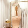Organic XL Gold Зеркало в полный рост в раме Smal