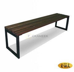 Банкетка «Муром» (2,5 м лиственница,40х60)