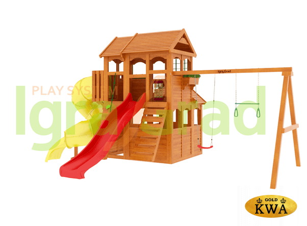 Детская площадка IgraGrad "Клубный домик 3 с трубой"