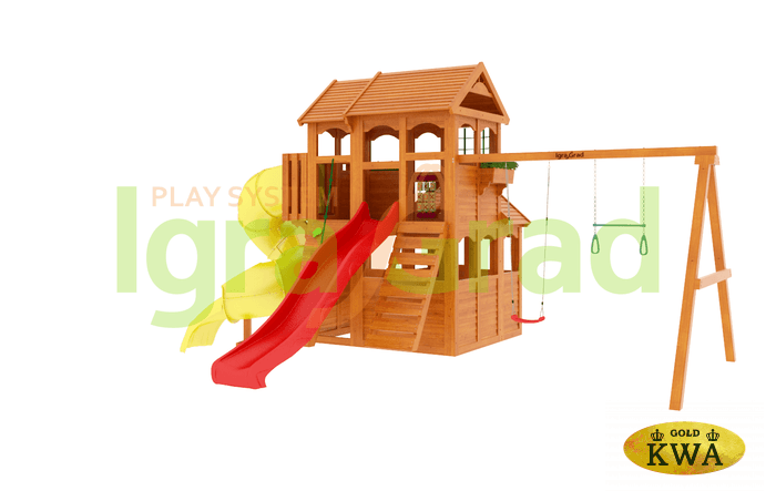 Детская площадка IgraGrad "Клубный домик 3 с трубой"