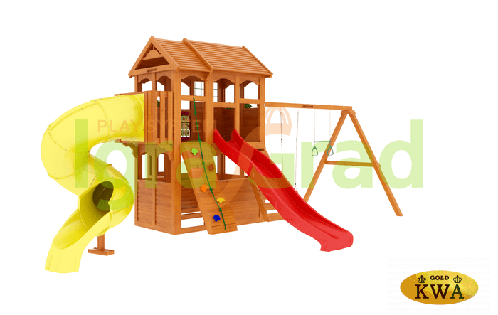 Детская площадка IgraGrad "Клубный домик 3 с трубой"