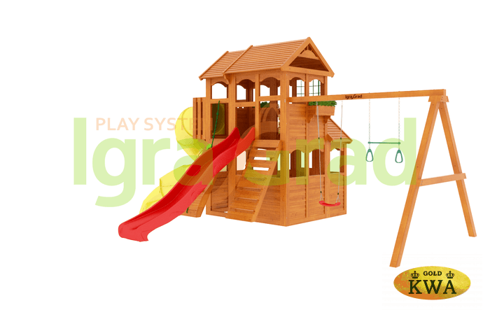 Детская площадка IgraGrad "Клубный домик 3 с трубой"