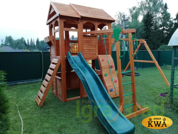 Детская площадка IgraGrad "Клубный домик 3 с трубой"