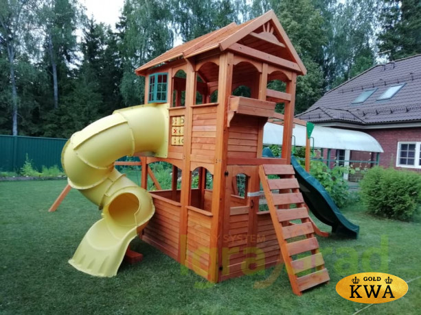 Детская площадка IgraGrad "Клубный домик 3 с трубой"
