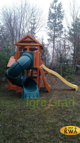 Детская площадка IgraGrad "Клубный домик 3 с трубой"