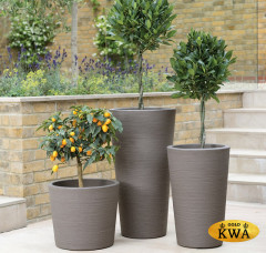 Кашпо Варезе S, Varese Low Planter, 25L