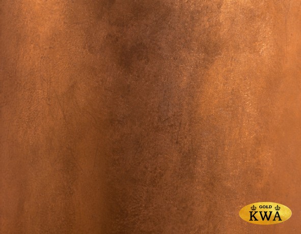 Кашпо TREEZ Effectory Metal Высокий округлый конус Медь в-95, д-39 см