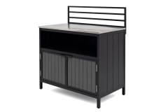 Модуль уличной кухни из алюминия BASE (консоль закрытая)