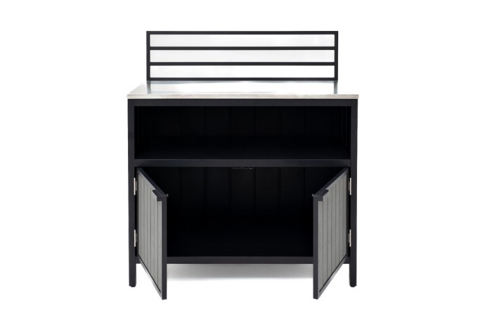 Модуль уличной кухни из алюминия BASE (консоль закрытая)