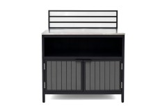 Модуль уличной кухни из алюминия BASE (консоль закрытая)